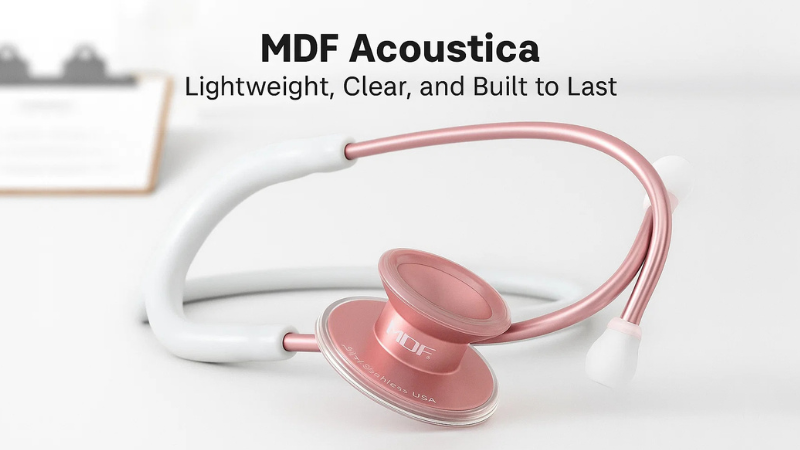 Top 10 Best Stethoscopes for Nurses in 2025 19 MDF Instruments Acoustica Lightweight Stethoscope