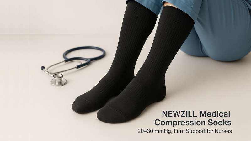 Best Compression Socks for Nurses on 12-Hour Shifts (Reviewed & Rated) 16 NEWZILL Medical Compression Socks 20-30 mmHg