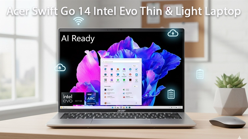 Acer Swift Go 14 Intel Evo Thin & Light Laptop