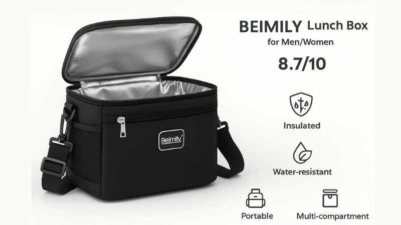 BEIMILY Lunch Box for Men/Women