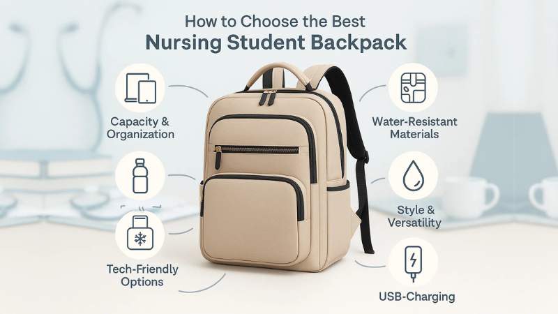 Buyer’s Guide: How to Choose the Best Backpack for Nursing Students