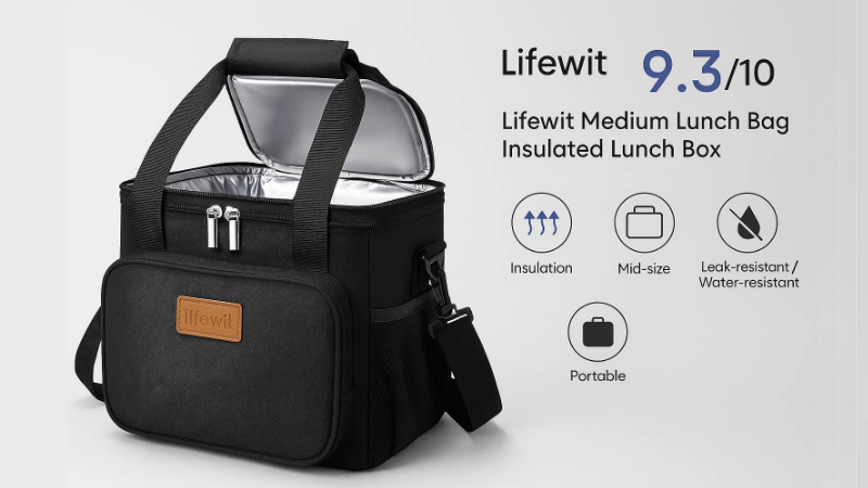 Lifewit Medium Lunch Bag Insulated Lunch Box