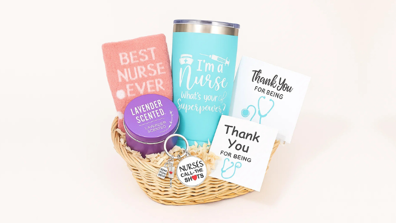MAYICIVO Gift Basket for Nursing