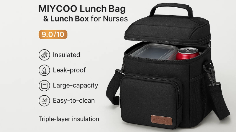 MIYCOO Lunch Bag & Lunch Box