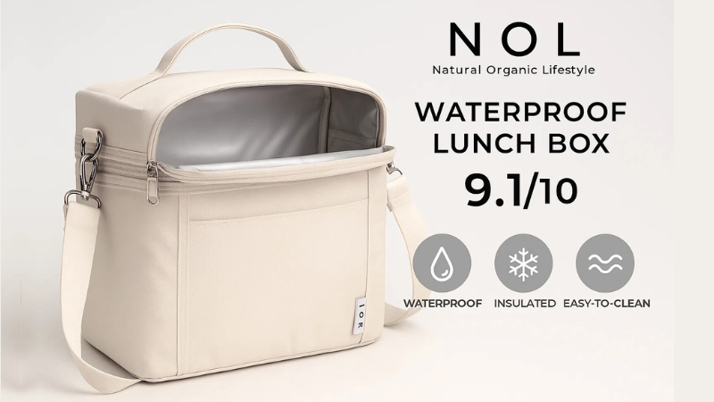 NOL Natural Organic Lifestyle Waterproof Lunch Box