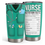 sandjest nurse tumbler cup table