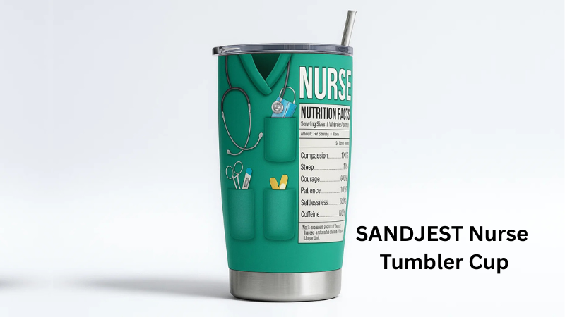 SANDJEST Nurse Tumbler Cup