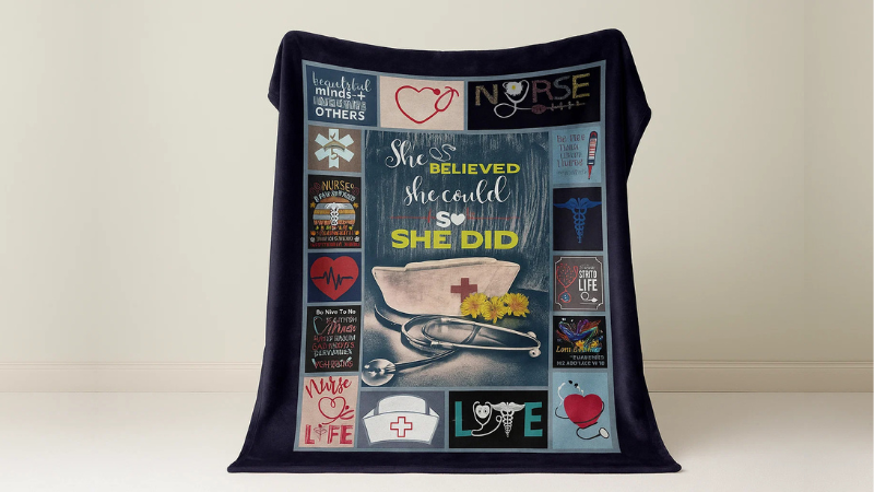 YunTu Women Nurse Blanket