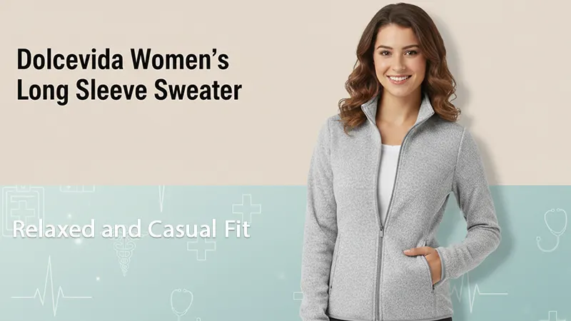 Dolcevida Women's Long Sleeve Sweater