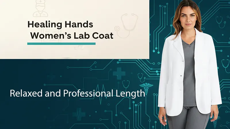 Healing Hands Women's Lab Coat