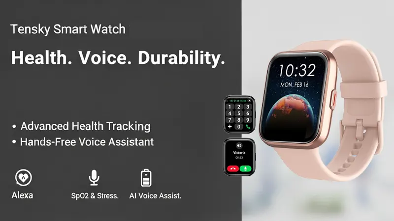 Finding the Best Smartwatch for Nurses in 2026: The Ultimate Guide 17 Tensky Smart Watch for Women