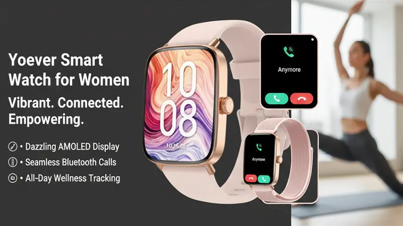 Finding the Best Smartwatch for Nurses in 2026: The Ultimate Guide 22 Yoever Smart Watch for Women