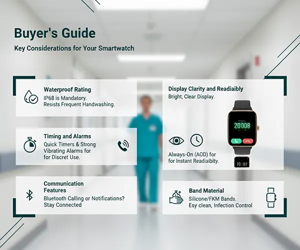 Finding the Best Smartwatch for Nurses in 2026: The Ultimate Guide 23 Buyer's Guide: Key Considerations for the Best Smartwatch for Nurses